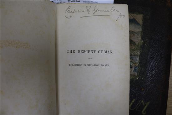 Darwin (Charles), The Origin of Species, London 1882, John Murray, 6th Edn. (Twenty-Fourth Thousand) and two other works,